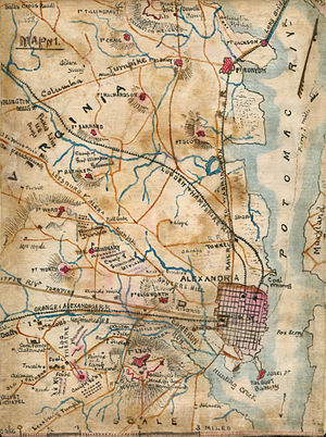 Map of Civil War forts near Alexandria, showing Fort Runyon and Fort Jackson (ca. September 1861) Fort-lyon-alexandria-virginia-vhs00032-1-.jpg
