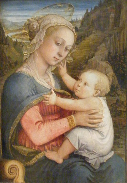 File:Fra Filippo Lippi-Maria mit dem Kinde.jpg