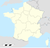 Localisation de la Bourgogne-Franche-Comté en France
