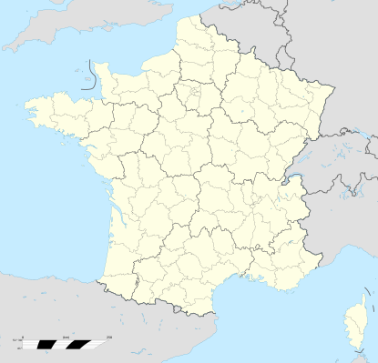 2020–21 Championnat National is located in France