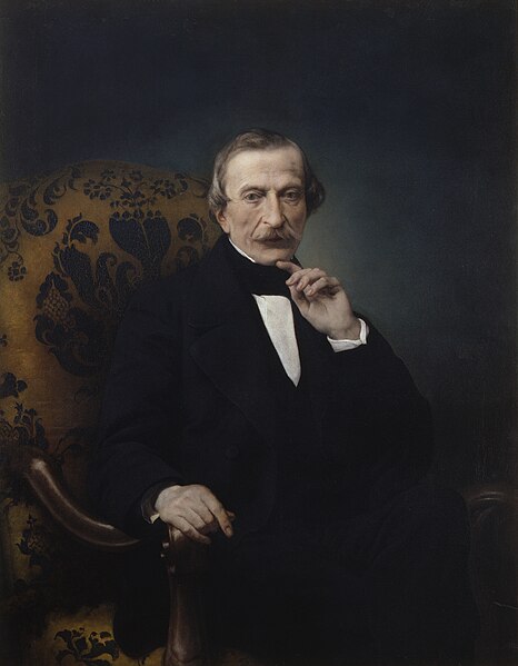 D'Azeglio portraited by Francesco Hayez, 1860)