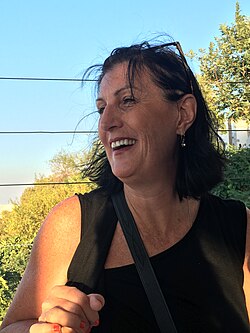 Francine McKenna Patmos Temmuz 2018.jpg