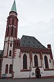 Antigua iglesia de San Nicolas en Frankfurt.