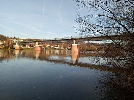 Fußgängerbrücke Obernburg Elsenfeld