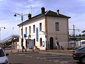 A Gare de Dourdan cikk szemléltető képe