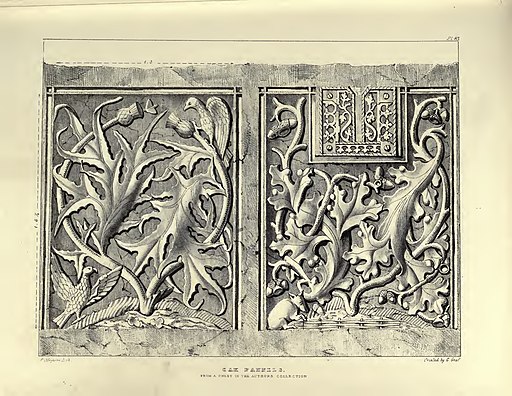 Gothic Ornaments, selected fom various ancient buildings, both in England and Franc, during the years 1828, 1829, and 1839 - Agustus Pugin 35