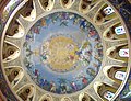 A view of the artwork depicted on the interior of the Great Dome.