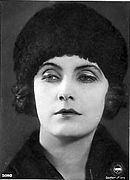 Greta Garbo en 1925.
