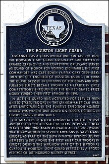 Houston Light Guard Historical Marker HLG10696.jpg
