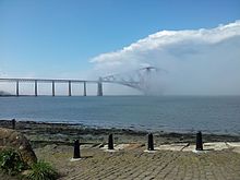 Haar rolling in over the Forth Bridge Haar rolling in over the Forth Bridge.jpg