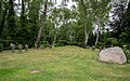 Hamburg-Tonndorf cemetery Kreute and memorial stone 1939-1945.jpg