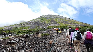 Hikers　for Mount Norikura