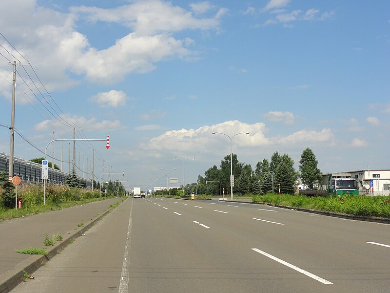 File:Hokkaido Pref Route 225, Ishikari.jpg