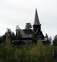 Holmenkollen: Zona montañosa en las afueras de Oslo