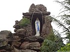Hommert (Moselle) grotte de Lourdes.jpg