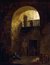 Hubert Robert - Verwaarloosd standbeeld.jpg