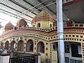 The architecture of the temple is atypical of Hindu temples and more so Kali temples in Bengal