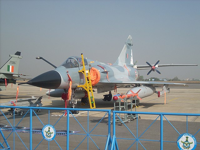 Mirage 2000 at Aero India show