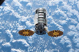 Cygnus NG-12 приближается к МКС