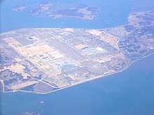 Incheon Airport from the air, 2003