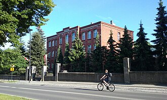 I Lyceum in Tomaszow Mazowiecki, Lange's secondary school Jaroslaw Dabrowski 1st Lyceum in Tomaszow Mazowiecki. For years, the school has been listed among the best Polish high schools.jpg
