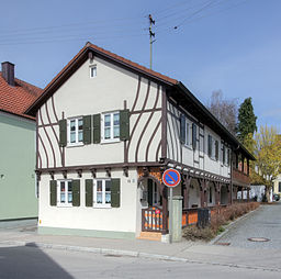 Jettingen-Scheppach, Fachwerkhaus Weberstraße