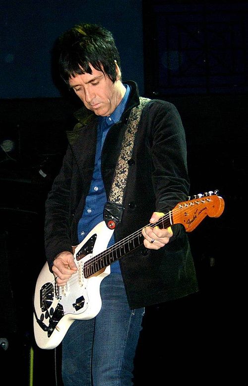 Johnny Marr performing as part of the group the Cribs at the 9:30 Club in Washington, DC, in 2010