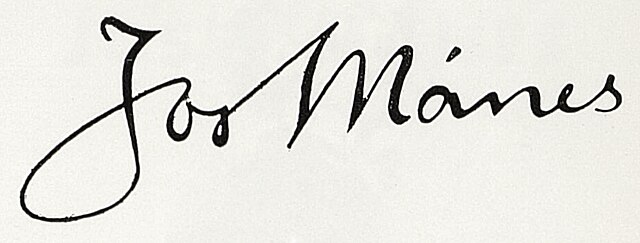 signature de Josef Mánes