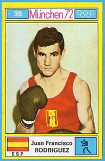 Juan Francisco Rodríguez Spanish boxer