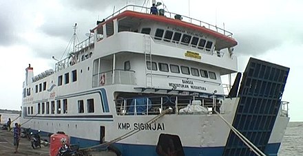 The Siginjai ferry, Jepara to Karimunjawa in a sprightly five hours