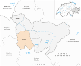 Map of Churwalden