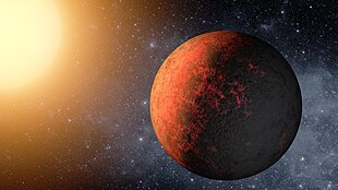 Eine künstlerische Darstellung von Kepler-20e