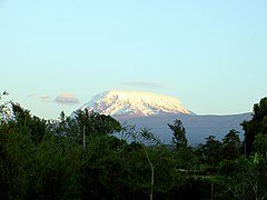 Kilimanjaro mefta, ane ontine ke Tanzania is Afrika