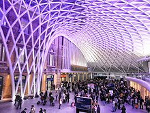 A photo of the refurbished concourse taken in 2013 King's Cross.jpg