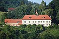 Château de Kroisbach, vu du sud-ouest.