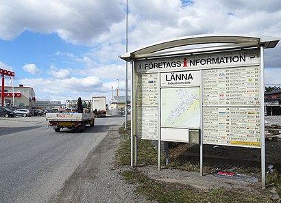 Vägbeskrivningar till Länna Industriområde med kollektivtrafik