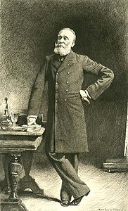 Portrait de Pierre Puvis de Chavannes, d'après Léon Bonnat.