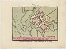 Festung Kehl, ca. 1800