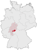 Flagg av Main-Kinzig District