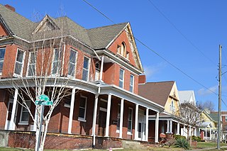 <span class="mw-page-title-main">Virginia Hill Historic District</span> Historic district in Virginia, United States