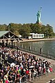 * Nomination Tourists waiting at the Liberty Island Ferry Terminal for the ferry back to New York City --Jakubhal 04:42, 12 November 2023 (UTC) * Promotion  Support Good quality.--Agnes Monkelbaan 05:21, 12 November 2023 (UTC)