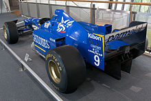 Vista trasera izquierda del Ligier JS43