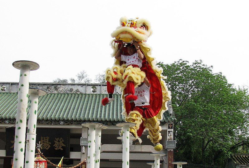 File:Lion dance in Foshang.jpg