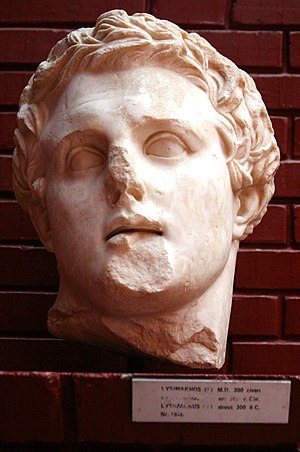 Lisymachus, marble - Ephesus Museum.JPG