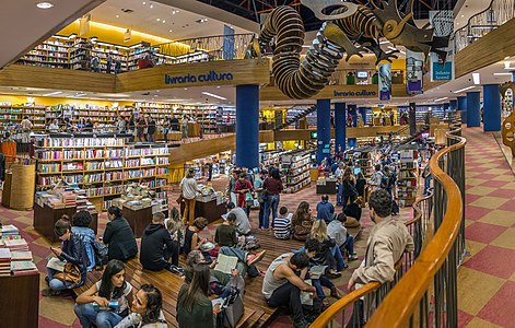 Livraria Cultura, Avenida Paulista, São Paulo, Brazil