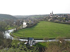 Panorama de la vallée de la Sambre.