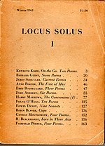 Thumbnail for Locus Solus (journal)