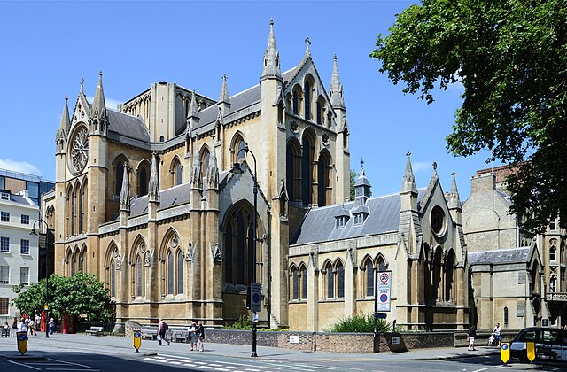 Church of Christ the King, Bloomsbury, which belongs to the trustees of the Catholic Apostolic Church