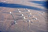 Aerial view of the SvalSat facility