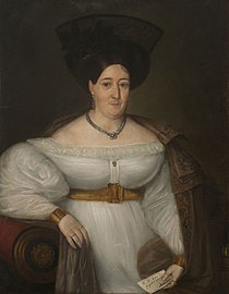 Lorenzo Fiorini. Candelaria Somellera de Espinosa, c. 1830–1834.